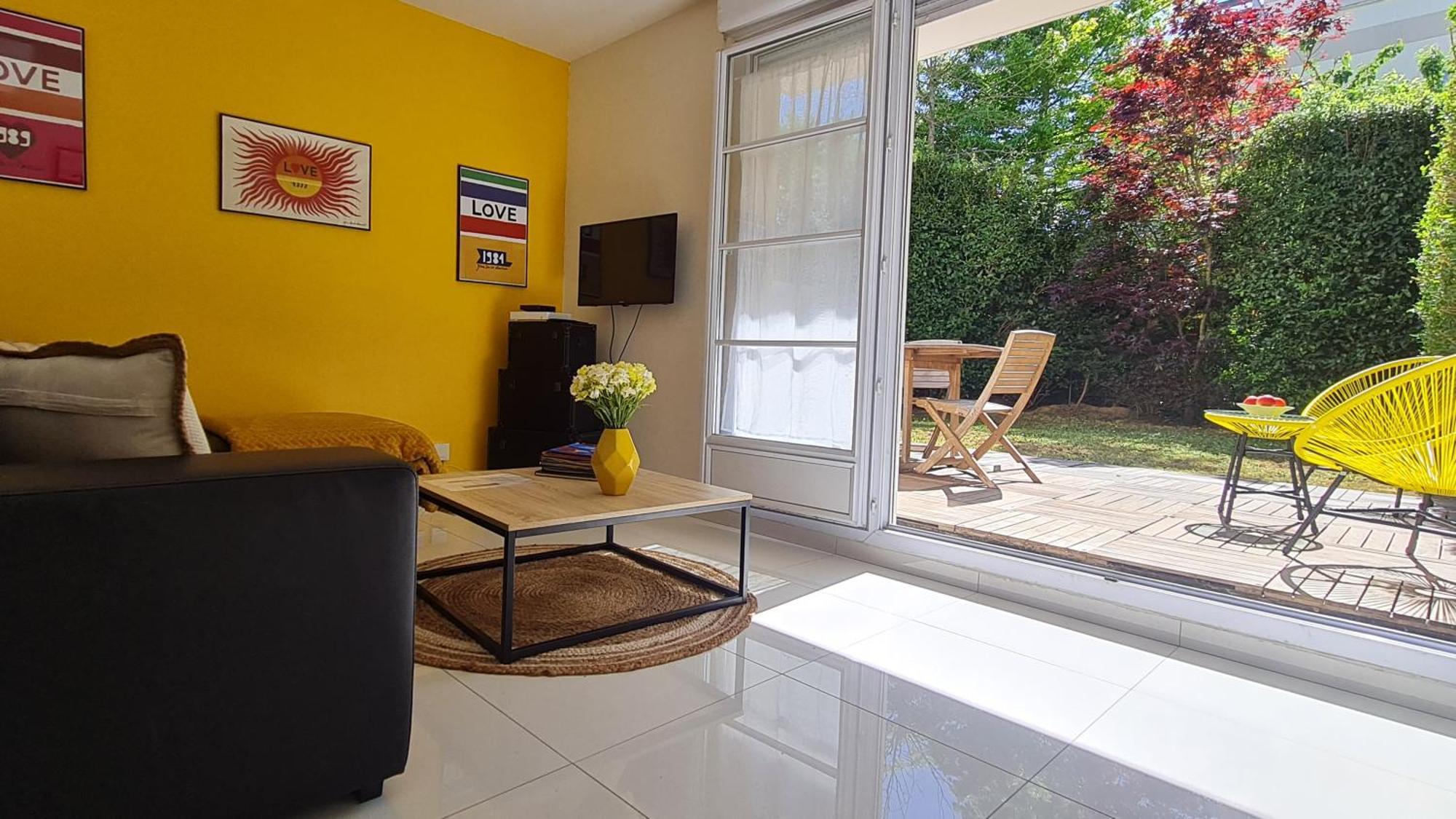 Happy Stay Disney Two - Apartment With Garden & Parking Montévrain Dış mekan fotoğraf