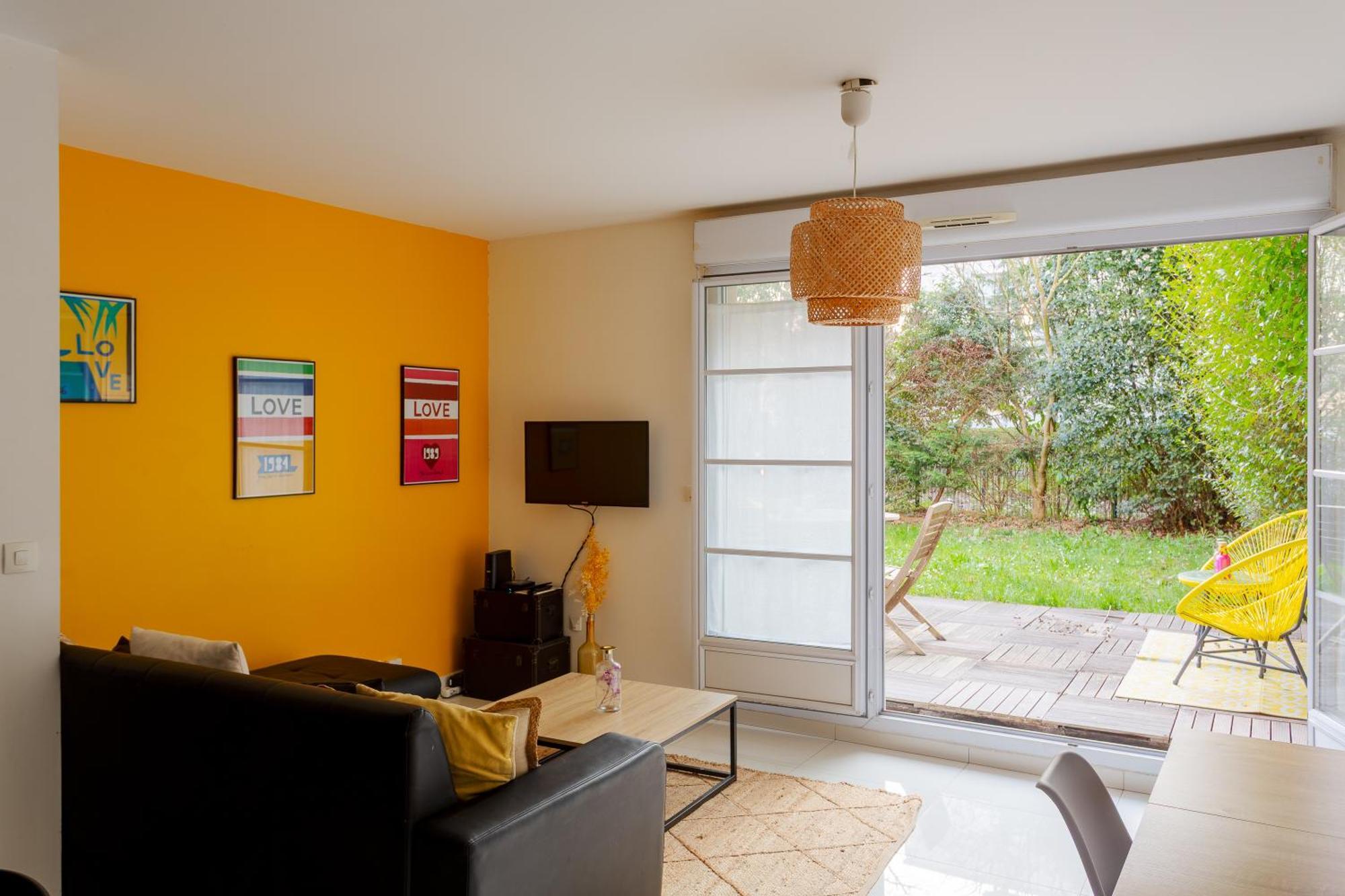 Happy Stay Disney Two - Apartment With Garden & Parking Montévrain Dış mekan fotoğraf